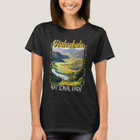 Haleakala Nationalpark Illustration erschüttert
