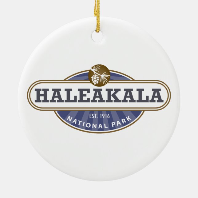 Haleakala-Nationalpark Keramikornament (Hinten)