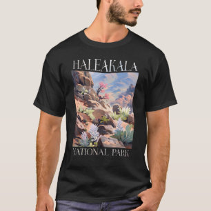 Haleakala Nationalpark Maui Hawaii Natur Wandern T-Shirt