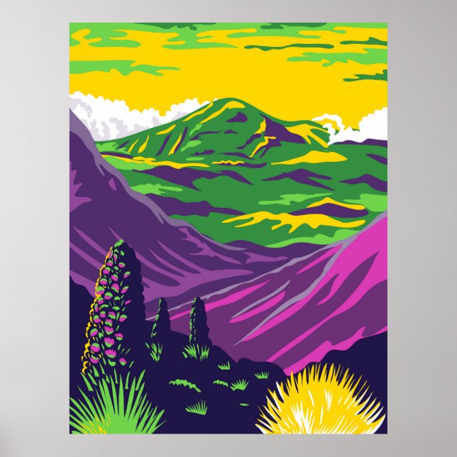 Haleakala-Nationalpark Poster (Vorne)