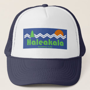 Haleakala Nationalpark Retro Truckerkappe