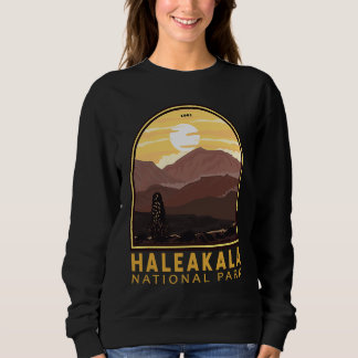 Haleakala Nationalpark Vintages Emblem Sweatshirt