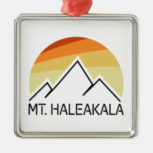 Haleakala Retro Ornament Aus Metall