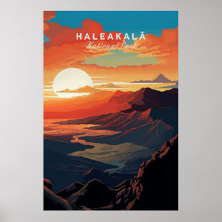 Haleakala-Sonnenaufgang Poster