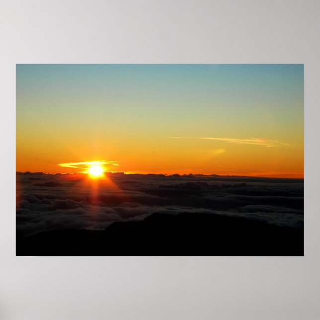 Haleakala Sunrise Poster (Vorne)
