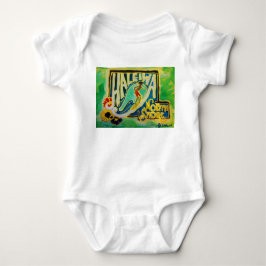 Haleiwa Hawaii Hula Aloha Baby Baby Strampler