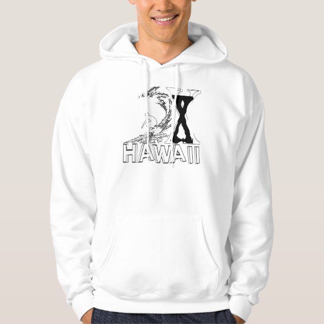 Haleiwa, Oahu, Hawaii Hoodie (Vorderseite)