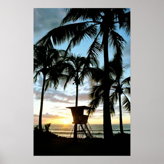 Haleiwa Sunset Poster (Vorne)