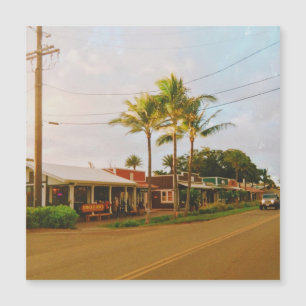 Haleiwa Surfer-Stadt  Magnetkarte