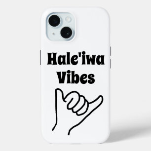 Hale'iwa Vibes Shaka iPhone 15 Fall Case-Mate iPhone Hülle