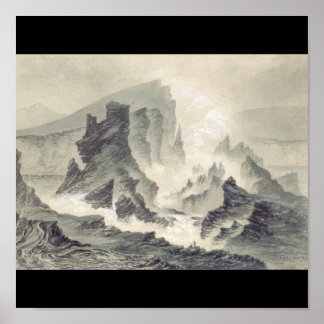 Halemaumau um 1879 Hawaii Poster