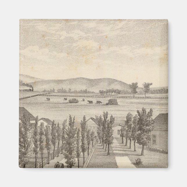 Haley res, Bauernhof Magnet (Vorne)