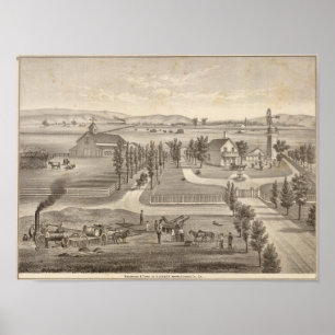 Haley res, Bauernhof Poster