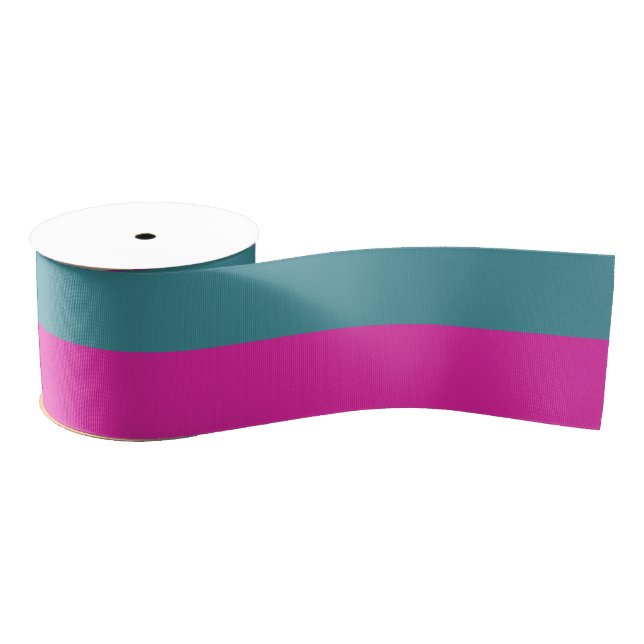 Half And Half  Colored Ribbon Ripsband (Spule)