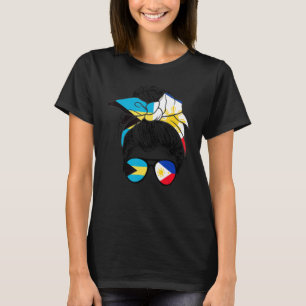 Half Bahamian Half Filipino Girl Bahamas Kinder He T-Shirt