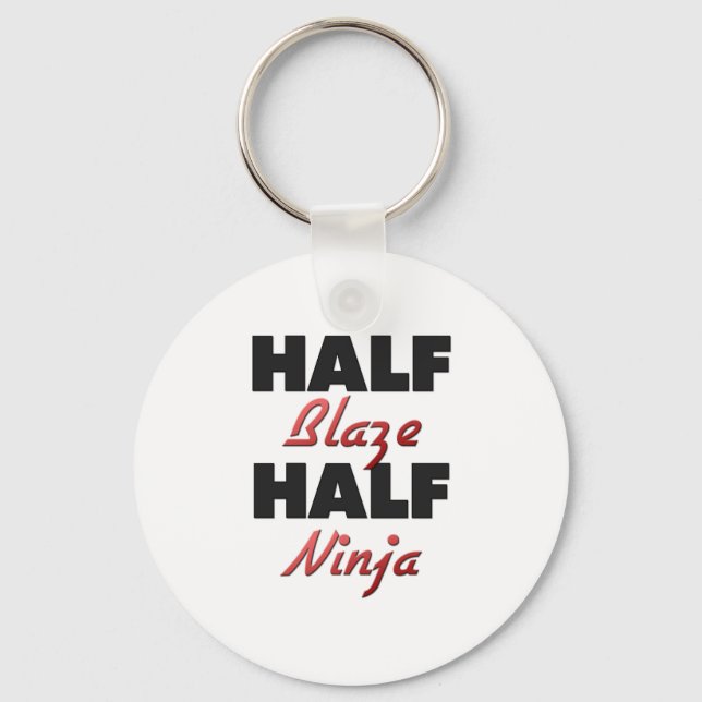 Half Blaze Half Ninja Schlüsselanhänger (Vorderseite)
