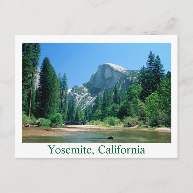 Half Dome 20x30 copy, Yosemite, Kalifornien Postkarte (Vorderseite)