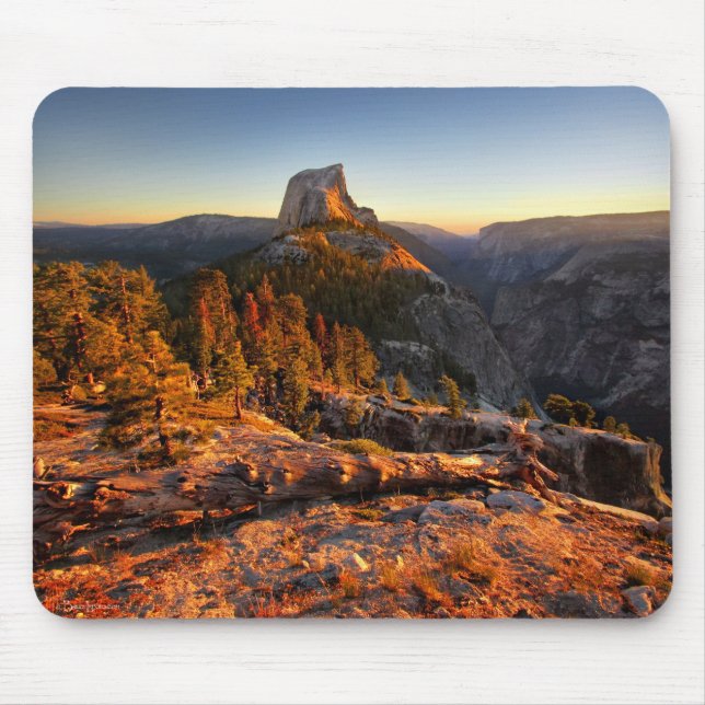 Half Dome at Sunset - Yosemite Mousepad (Vorne)