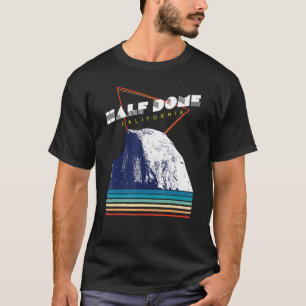 Half Dome California USA Retro 1980er Jahre T-Shirt