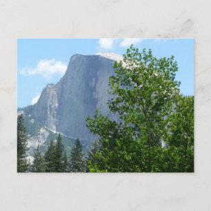 Half Dome im Sommer vom Yosemite-Nationalpark Postkarte