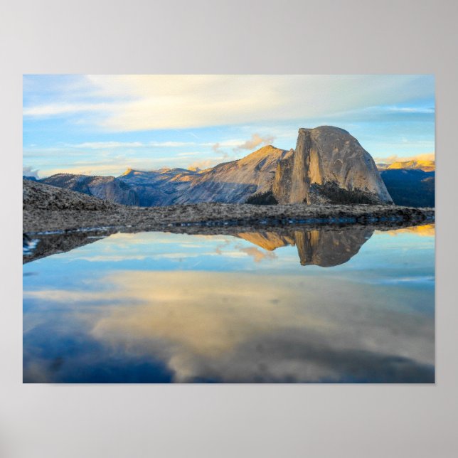 Half Dome Mountain im Yosemite Nationalpark Poster (Vorne)