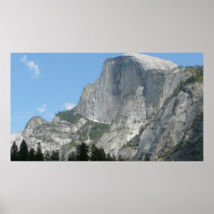 Half Dome von der Seite im Yosemite-Nationalpark Poster