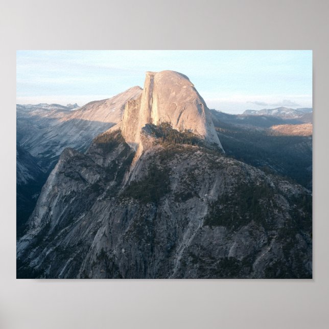 Half Dome Yosemite Druck, Poster  (Halbglanz) (Vorne)