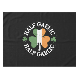Half Gaelic Half Knolic Irish Italian St Patricks Tischdecke