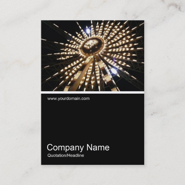 Half&Half Foto 011 - Big Wheel Visitenkarte (Vorderseite)