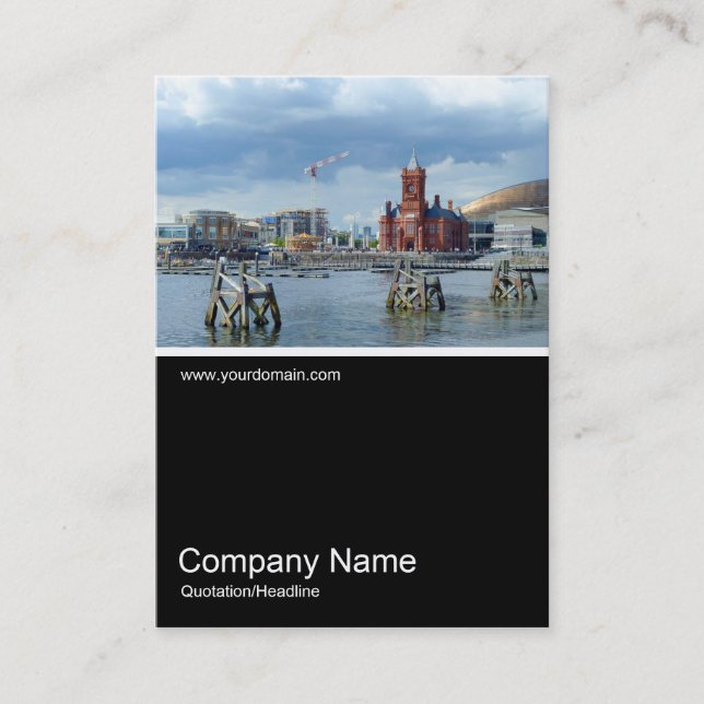 Half&Half Foto 0166 - Cardiff Bay Visitenkarte (Vorderseite)