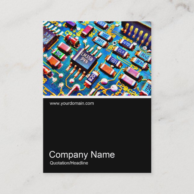 Half&Half Foto 0217 - Schöne Kreuzung Visitenkarte (Vorderseite)