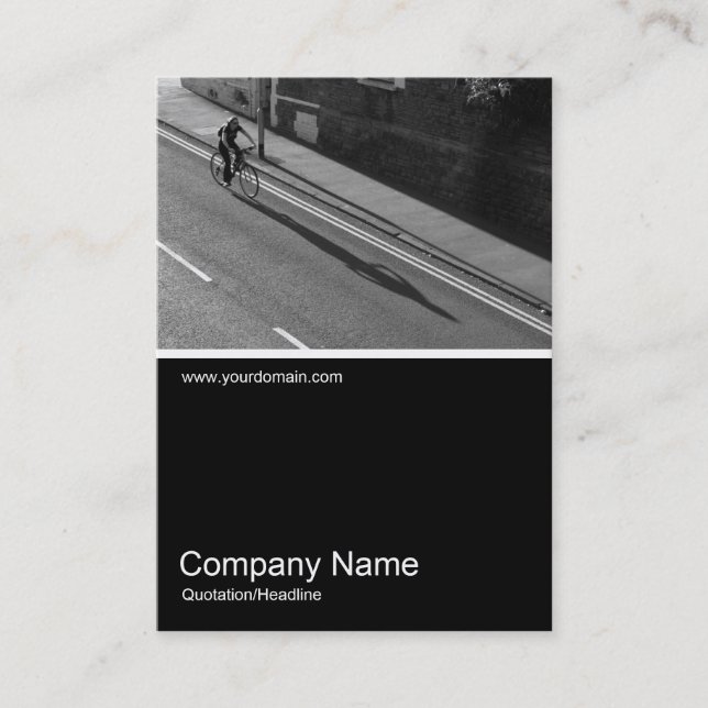 Half&Half-Foto 0339 - Radsport BW Visitenkarte (Vorderseite)