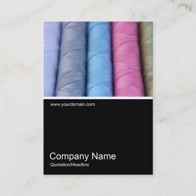 Half&Half-Foto 0394 - Rollen aus Baumwolle Visitenkarte (Vorderseite)