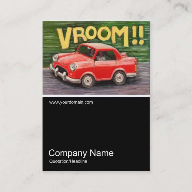 Half&Half Foto 087 - Vroom!! - Öl Visitenkarte (Vorderseite)