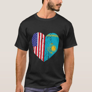 Half Kasachstan Menne Menne Ki T-Shirt