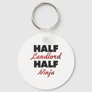 Half Landlord Half Ninja Schlüsselanhänger