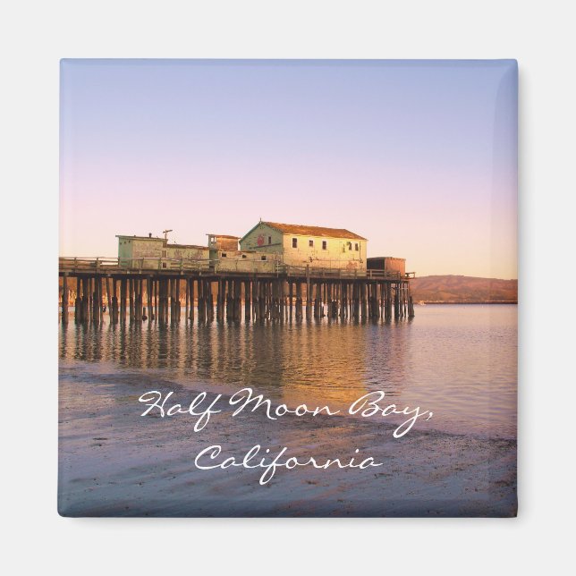 Half Moon Bay, California Magnet (Devant)