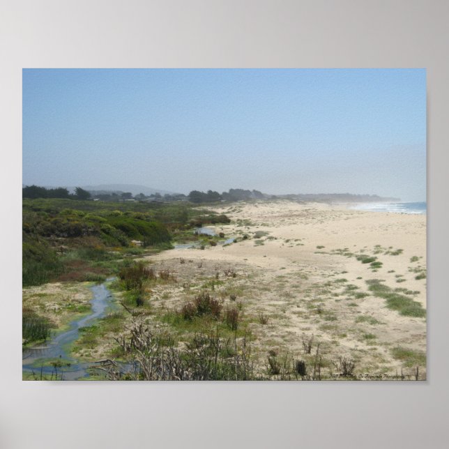 Half Moon Bay California Poster (Vorne)