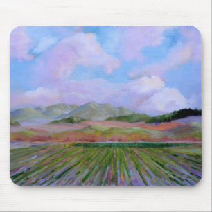 Half Moon Bay Morgen - besonders angefertigt Mousepad