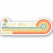 Half Moon Cay Bahamas Retro Vintager Urlaub 60er