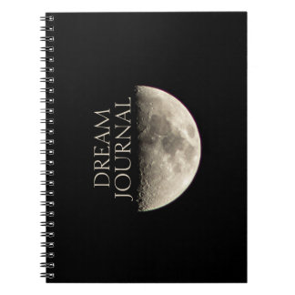 Half Moon Dream Journal Notizblock