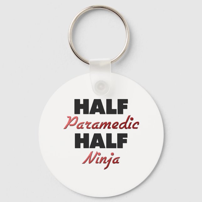 Half Paramedic Half Ninja Schlüsselanhänger (Vorderseite)