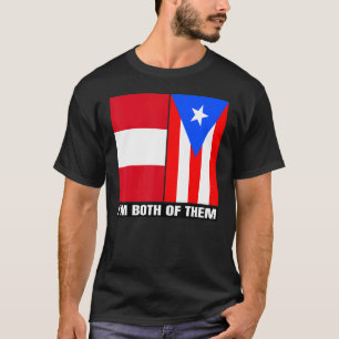 Half Peruaner Half Puerto Rico DNA Puerto Rico & T-Shirt
