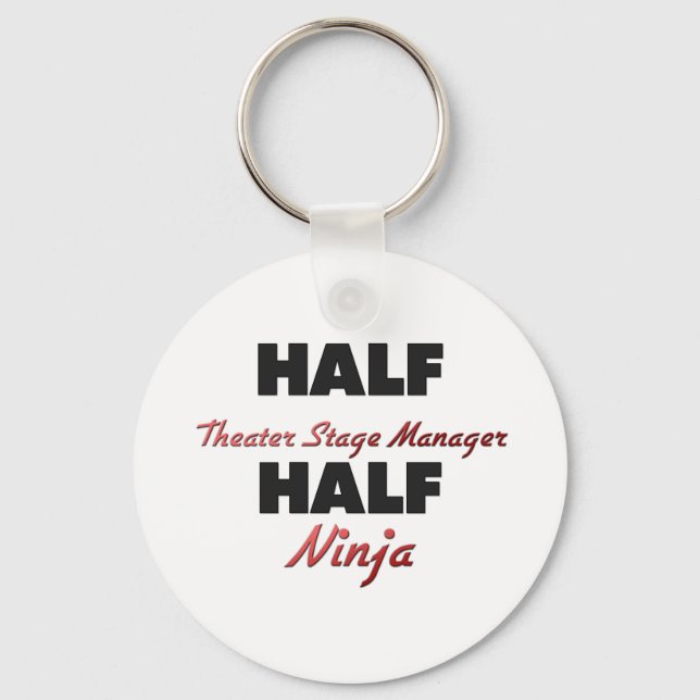 Half Theater Bühne Manager Half Ninja Schlüsselanhänger (Vorderseite)