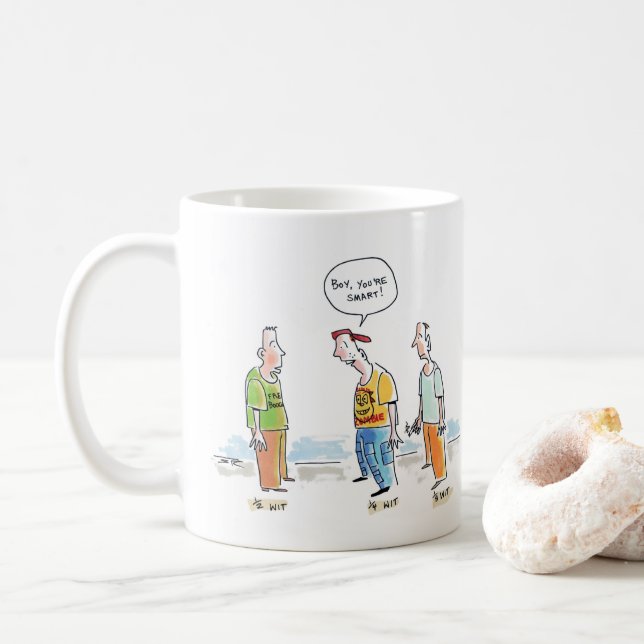 Half Wit mug (Avec donut)