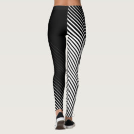Hälfe eine Frau - Hälfe ein Zebra Leggings