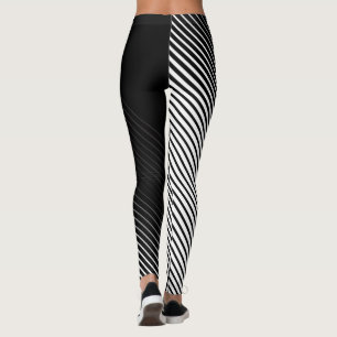 Hälfe eine Frau - Hälfe ein Zebra Leggings