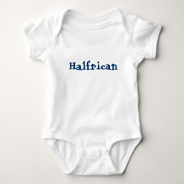 Halfrican Baby Strampler (Vorderseite)