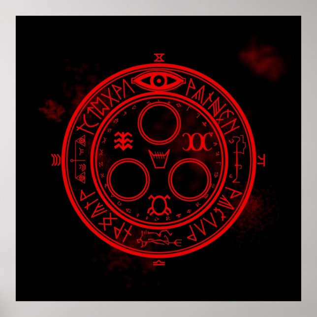 Hälfte der Sonne Poster (Vorne)