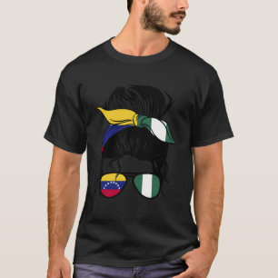 Hälfte Venezuelan Hälfte Nigerianer Mix Venezuela T-Shirt